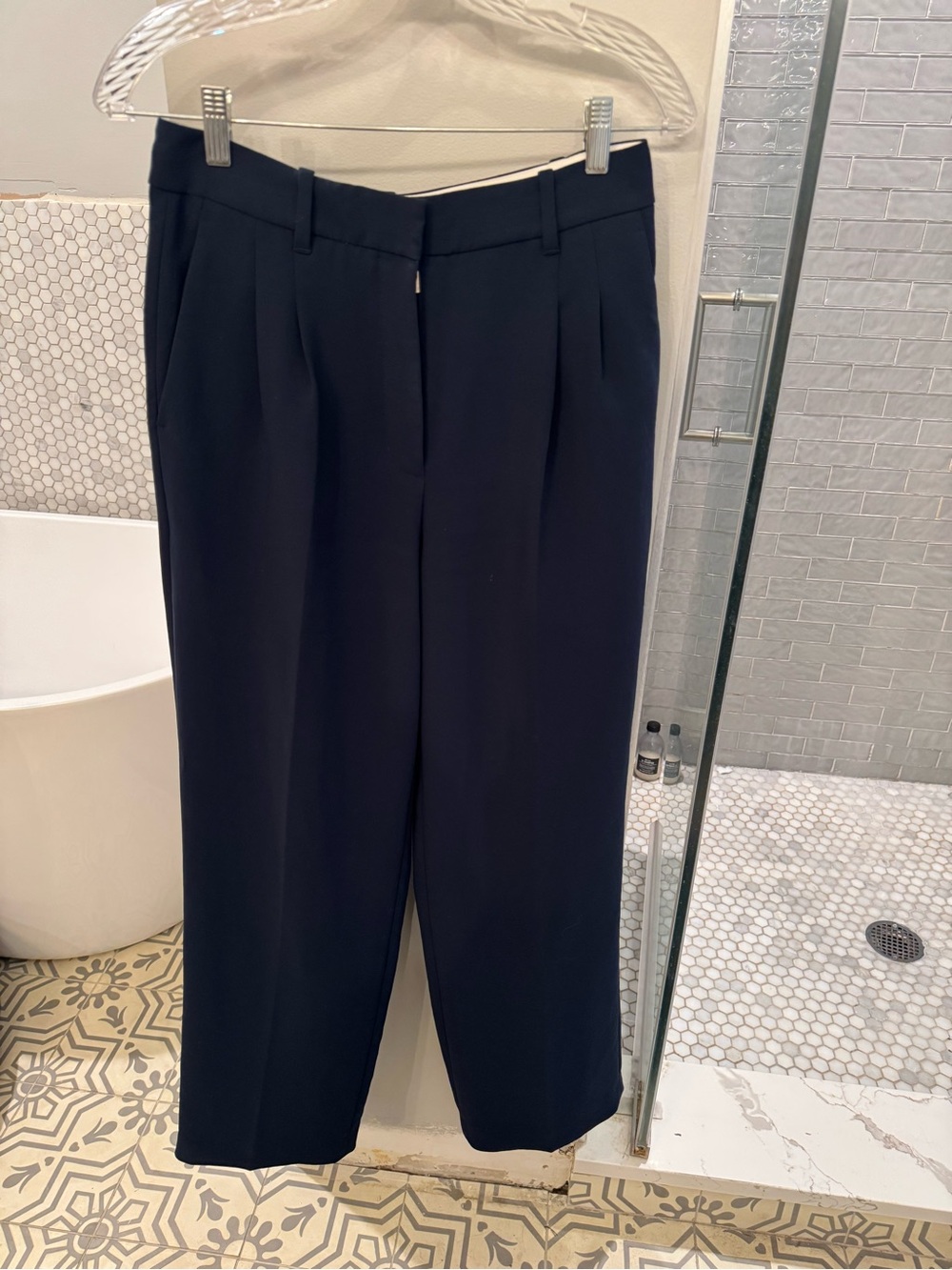 Wilfred Navy Effortless Pants